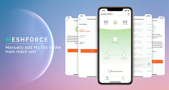 Meshforce M3 Router Setup Through the App